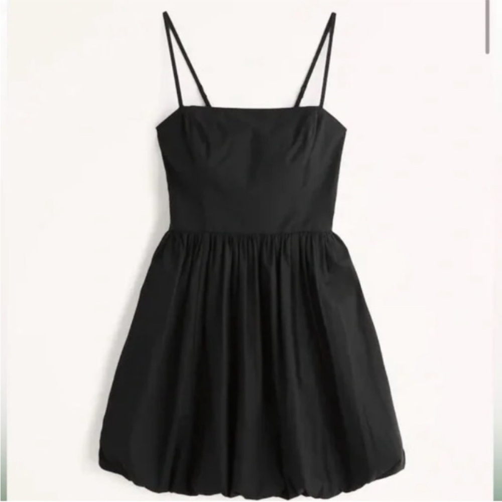 Abercrombie & Fitch Mini Bubble Hem Dress